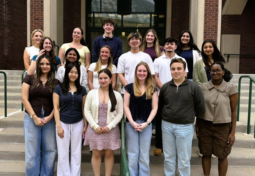 Group photo of the Peer Mentoring staff